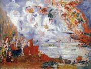 James Ensor The Tribulations of St.Anthony oil painting on canvas